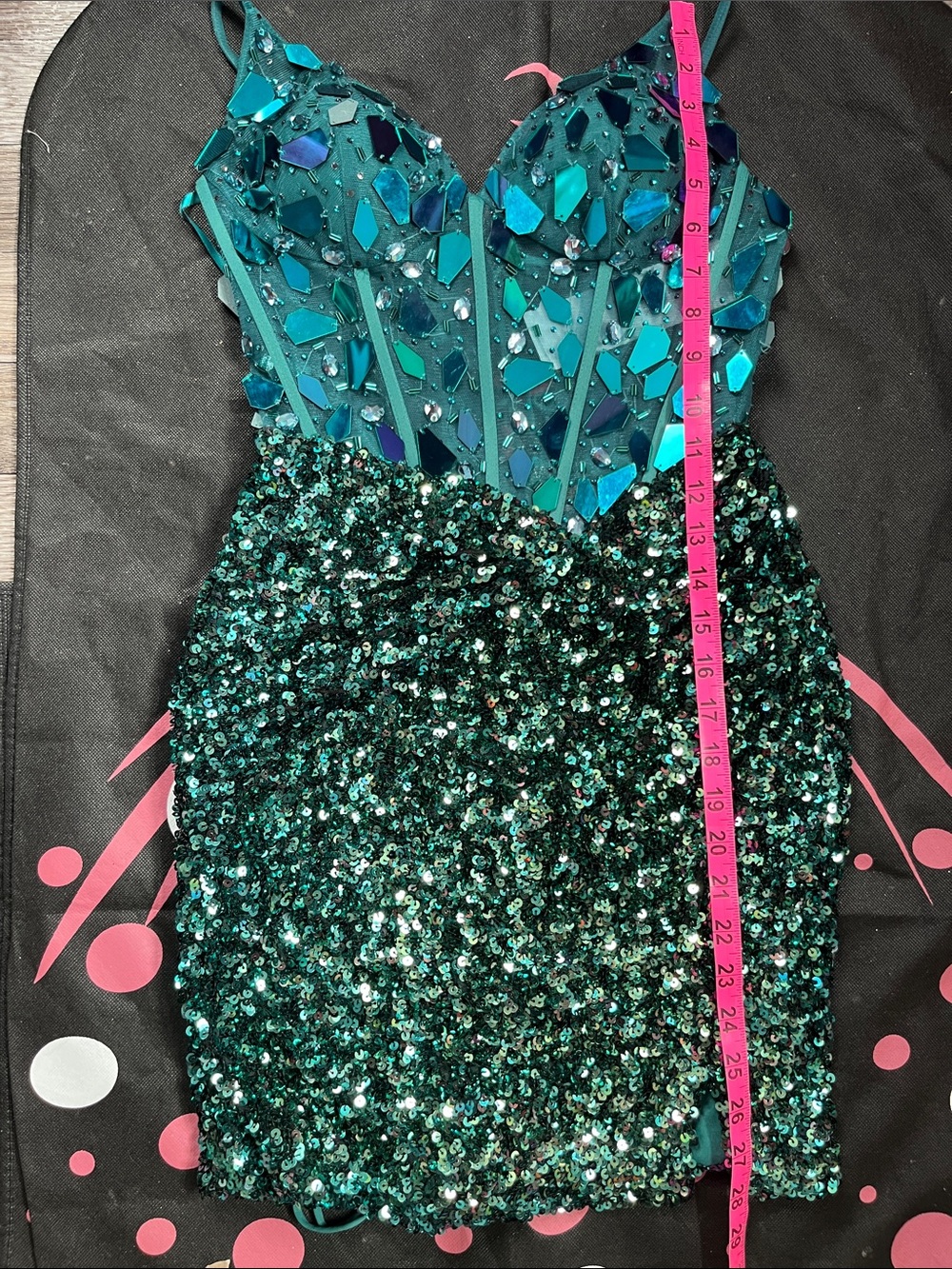 JASZ COUTURE PROM DRESS SIZE 4 - Picture 14 of 15